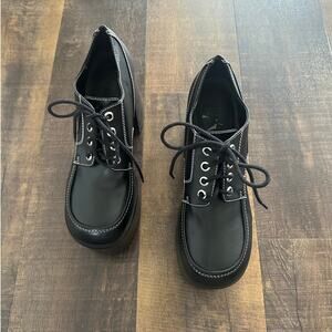 Current Mood With The Tide Platform Oxfords Shoes Size 11